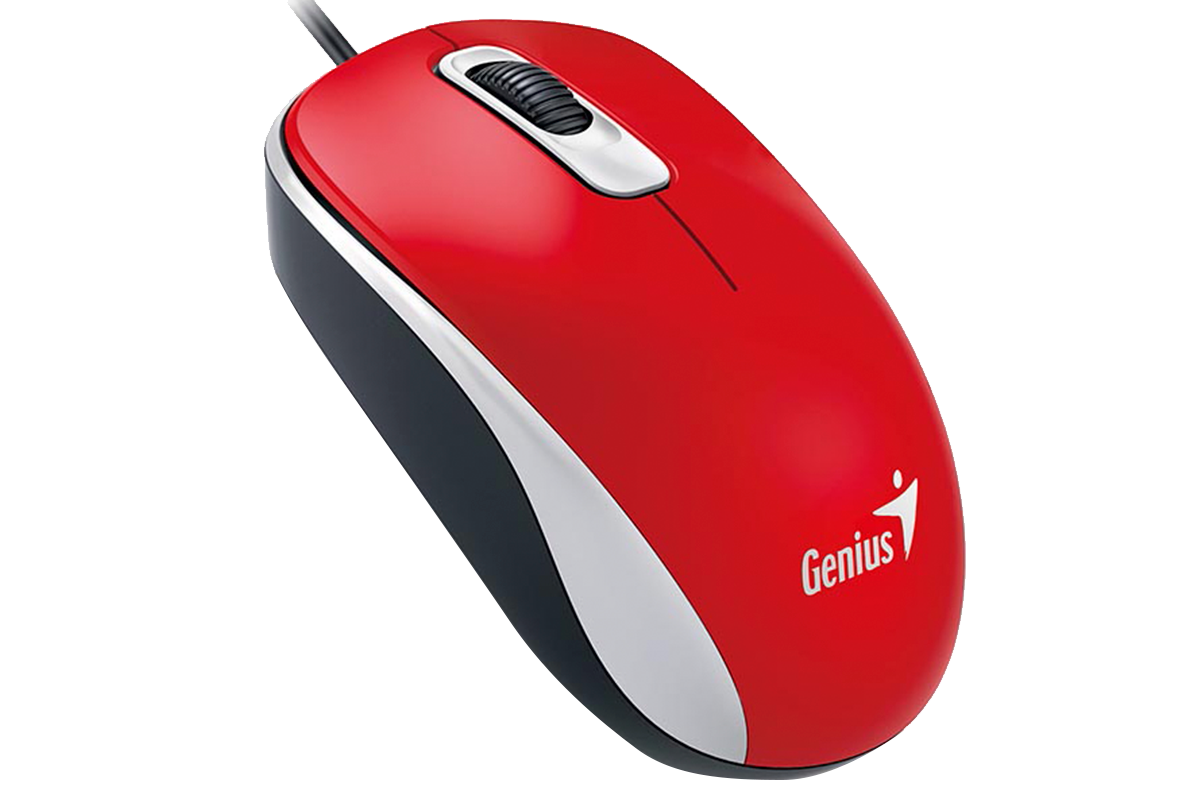 Мышь оптическая Genius DX-110, Red, G5